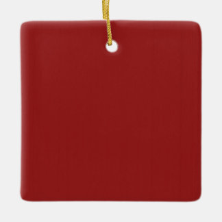 Skuggar tomt rött för slätt DIY tillfogar Julgransprydnad Keramik