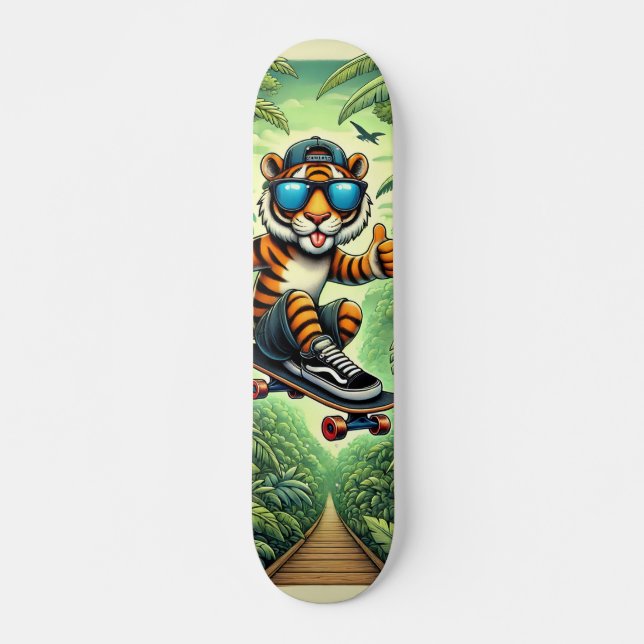 Skuggat Skateboard (Framsida)