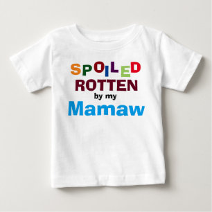 Skuggat tak av min Mamaw Baby Småbarn T-Shirt