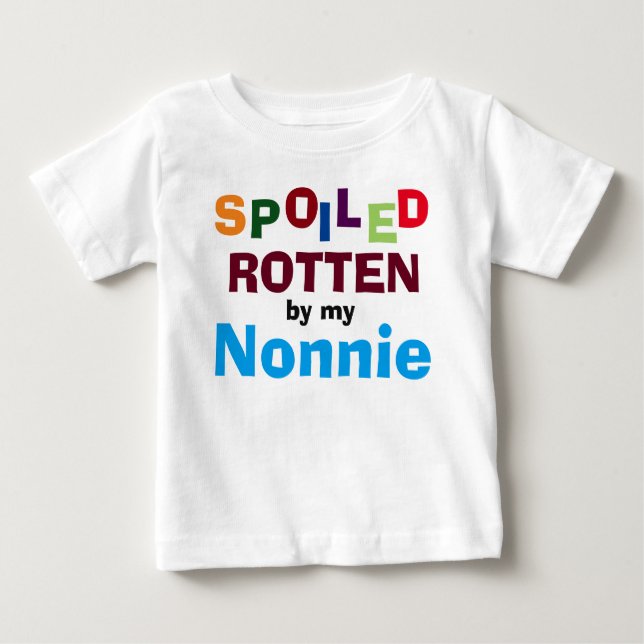 Skuggat tak av min Nonnie Baby Småbarn T-Shirt (Framsida)