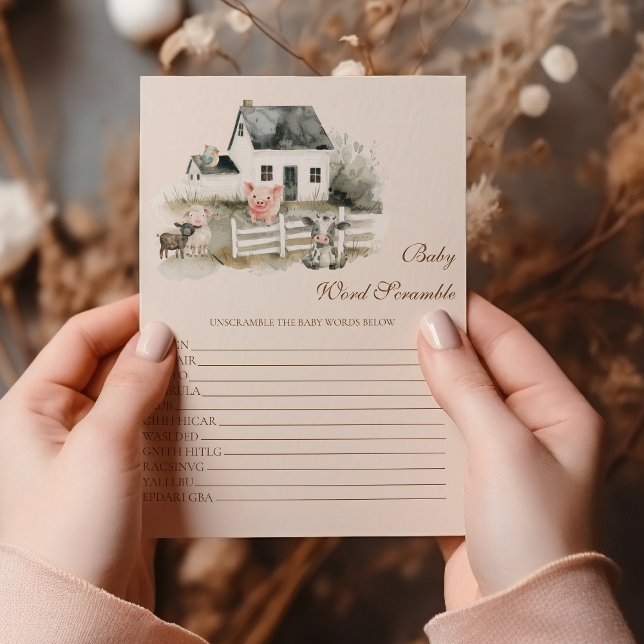 Skuggbara babyskor i baby Ord (Skapare uppladdad)