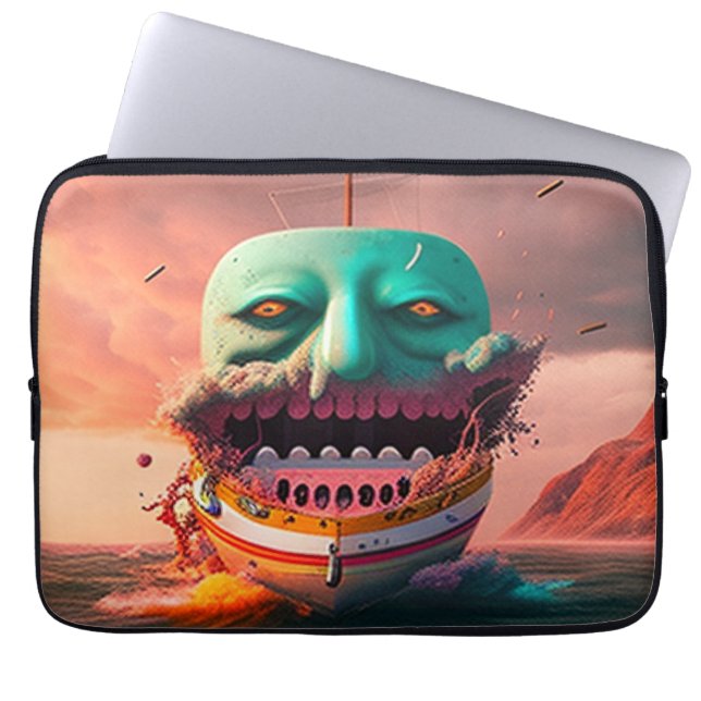 Skuggbåt Laptop Fodral (Framsidan)