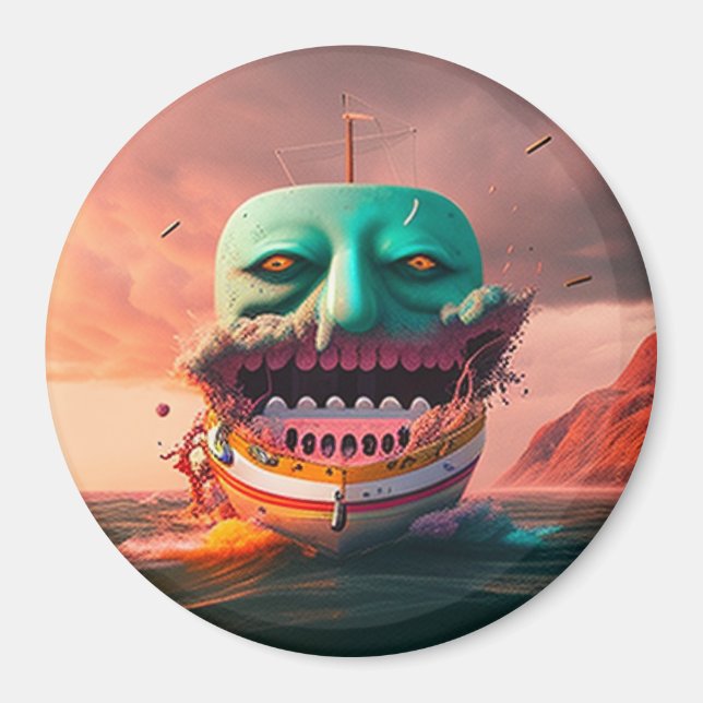 Skuggbåt Magnet (Framsidan)