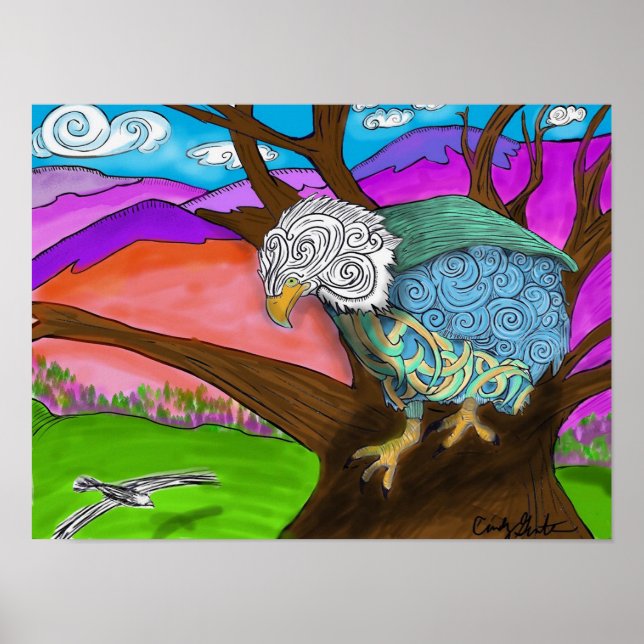 Skuggbevakning Jackie Poster (Framsidan)