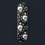 Skuggbord med full botten mini skateboard bräda 18,5 cm<br><div class="desc">Gör ett djärvt påstående med vår träffande skateboard med ett unikt mönster av döskallar och blommor! Den här öga-fångstutformningen blandar edgy motiv med lite elegans, perfekt för skater som vill uttrycka sin individualitet. Den här skateboard är gjord av material av hög kvalitet och garanterar hållbarhet och en jämn körning, oavsett...</div>
