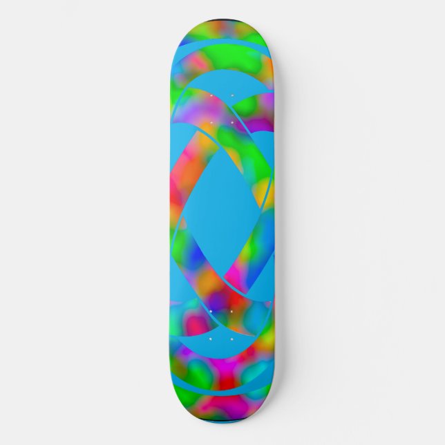 Skuggbord Mini Skateboard Bräda 18,5 Cm (Framsida)