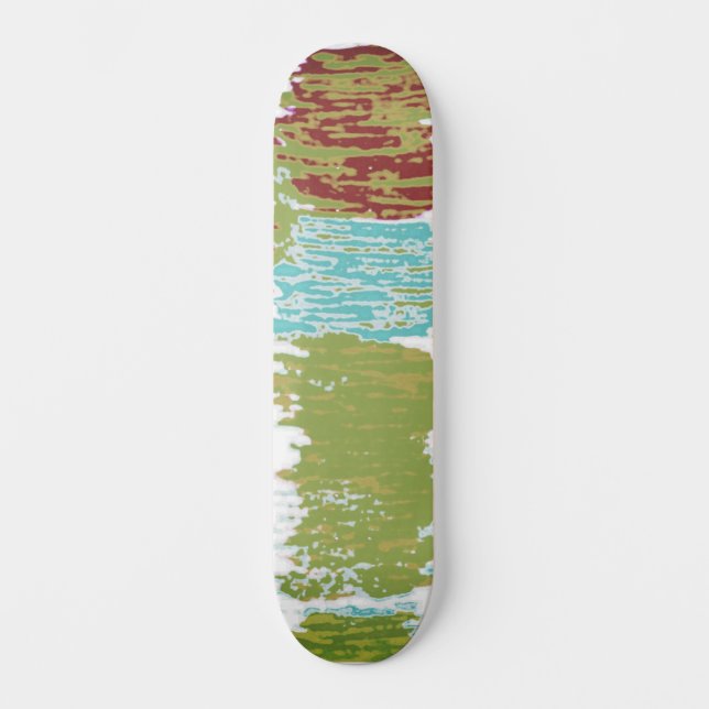 Skuggbord Mini Skateboard Bräda 18,5 Cm (Framsida)