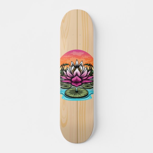 Skuggbord Mini Skateboard Bräda 18,5 Cm (Framsida)