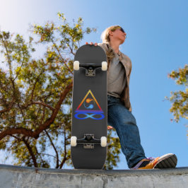 Skuggbord Mini Skateboard Bräda 18,5 Cm