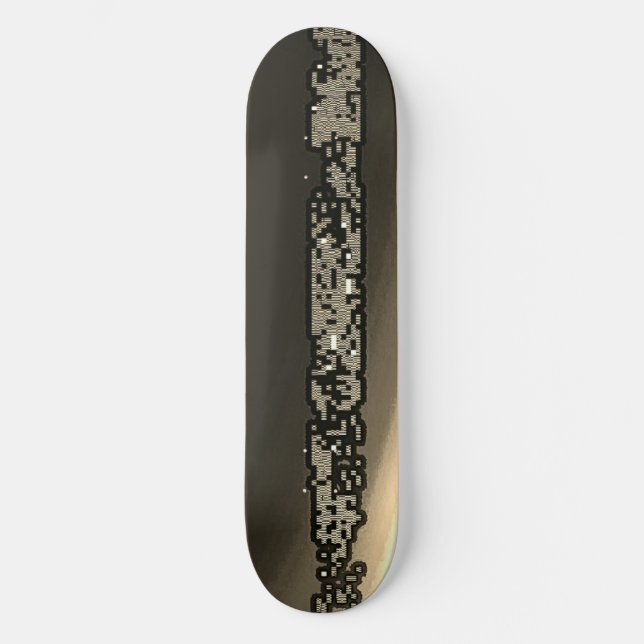 Skuggbord Mini Skateboard Bräda 18,5 Cm (Framsida)