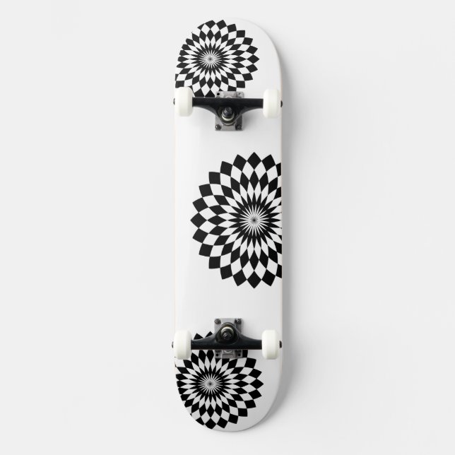 Skuggbord Mini Skateboard Bräda 18,5 Cm (Framsida)