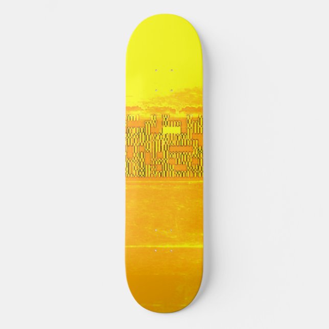 Skuggbord Mini Skateboard Bräda 18,5 Cm (Framsida)