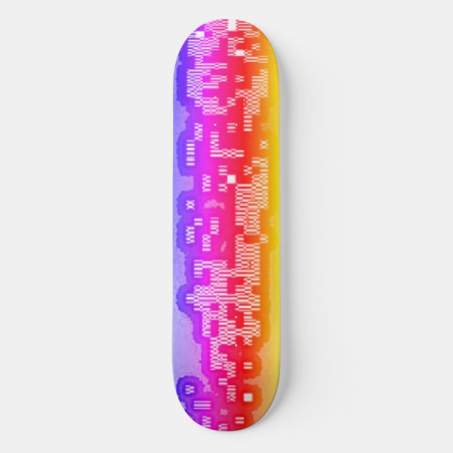 Skuggbord Mini Skateboard Bräda 18,5 Cm (Framsida)