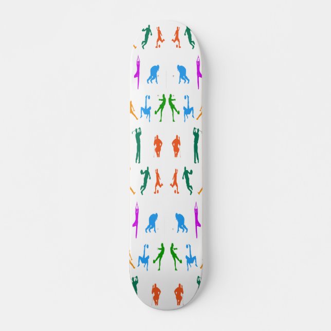 Skuggbord Mini Skateboard Bräda 18,5 Cm (Framsida)