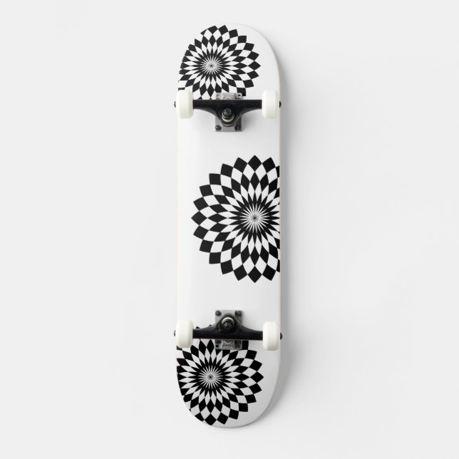 Skuggbord Mini Skateboard Bräda 18,5 Cm (Framsida)