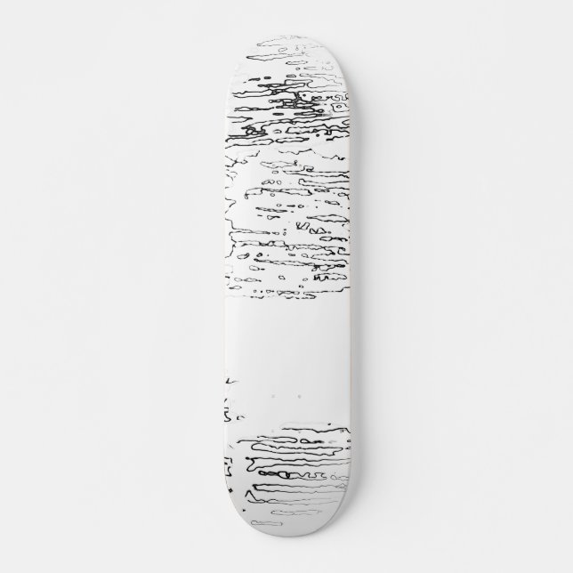 Skuggbord Mini Skateboard Bräda 18,5 Cm (Framsida)