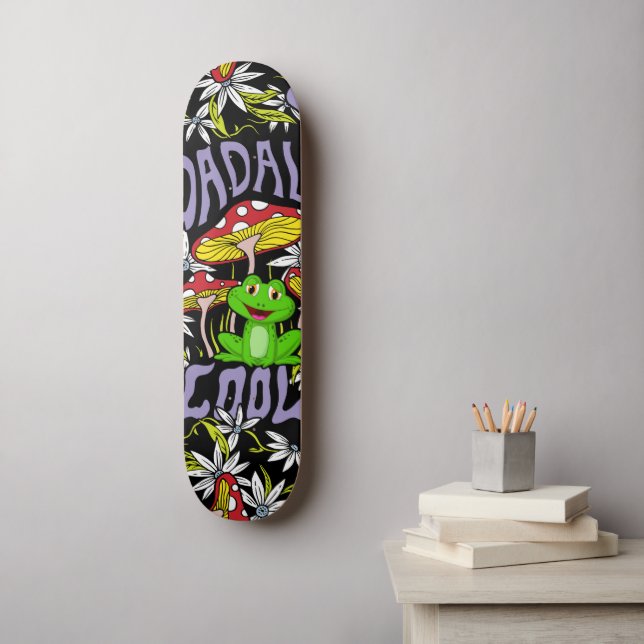 Skuggbord Mini Skateboard Bräda 18,5 Cm (Väggkonst)