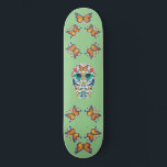 Skuggbord Mini Skateboard Bräda 18,5 Cm<br><div class="desc">Temat för andningsdjur har förbättrats av Butterflies Galore i denna skateboard-design av LA Trombetta. Anpassa den med din favoritbakgrund färg.</div>