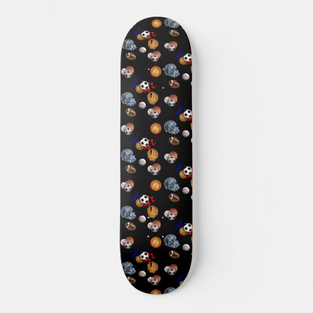 Skuggbordsportar Mini Skateboard Bräda 18,5 Cm (Framsida)