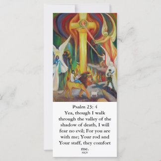 Skuggdalen, Psalm 23-skriptkort