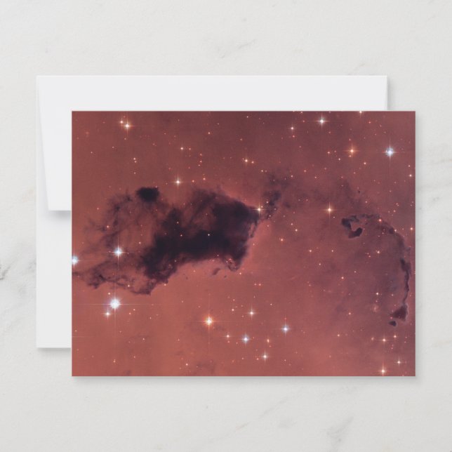 Skuggdammmoln i mörk Ro Inbjudningar (Framsida)