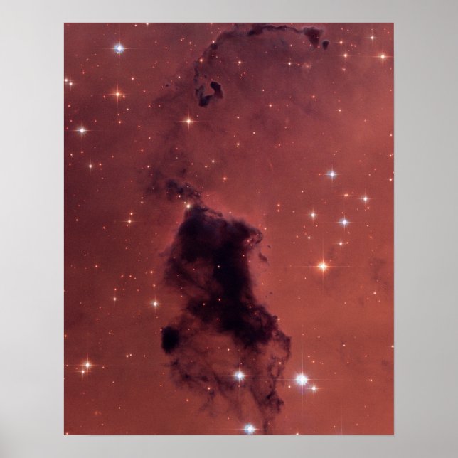 Skuggdammmoln i mörk Ro Poster (Framsidan)