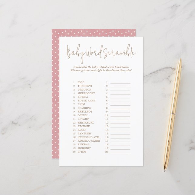 Skuggdjur i polka dots Ord, babykläder (Fram/Back In Situ)