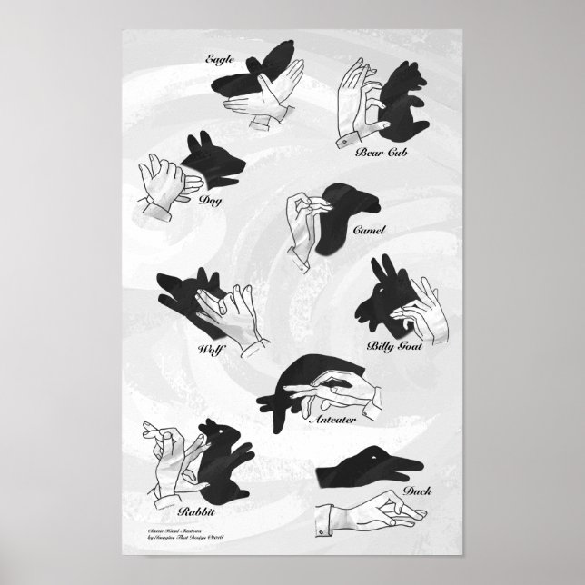 Skuggdockor Poster (Framsidan)