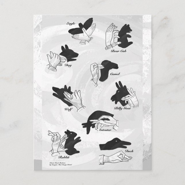 Skuggdockor Vykort (Framsida)