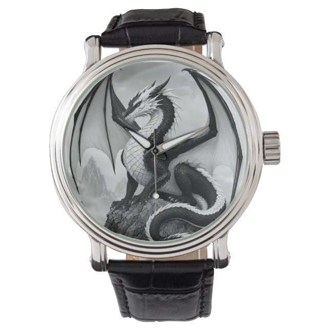 Skuggflamedrake Armbandsur (Framsida)