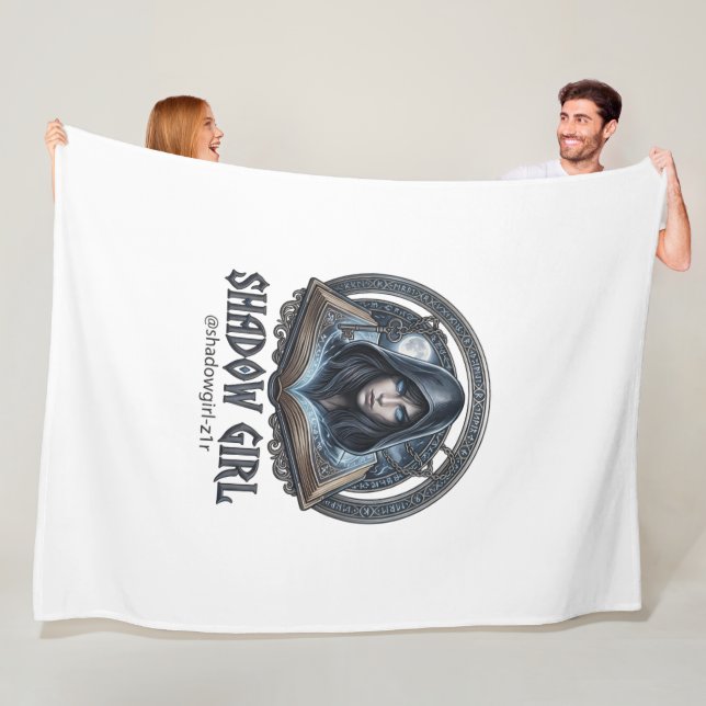 skuggflicka fleecefilt (På plats)