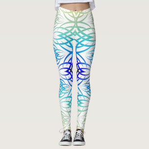 Skuggförmörkelse Bakgrundsbilder ( Regnbåge ) Leggings