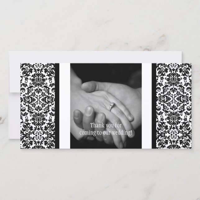 Skuggfoto - tackkort tack kort (Framsida)