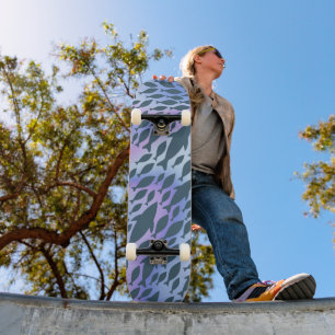 Skugghajval på övertoningsgalaxen mini skateboard bräda 18,5 cm