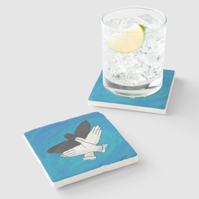 Skugghjul på blå stenunderlägg (Sidan)