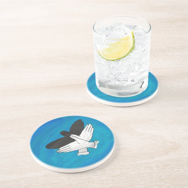 Skugghjul på blå underlägg sandsten (Sidan)