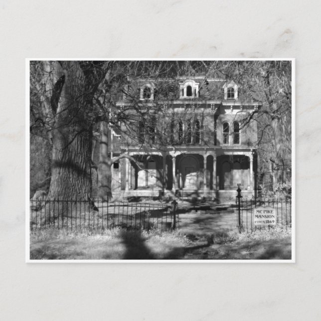 Skuggkammare, kabinettkort vykort (Framsida)