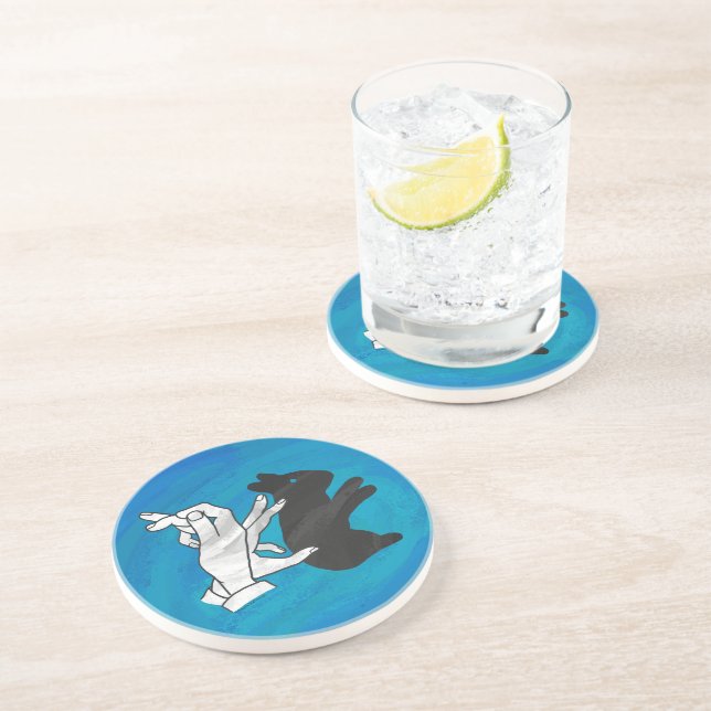 Skuggkanin på blå underlägg sandsten (Sidan)