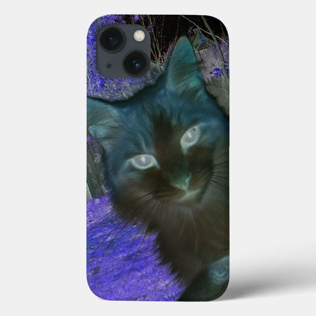 Skuggkatt i Lavender iPad Air Case (Baksida)