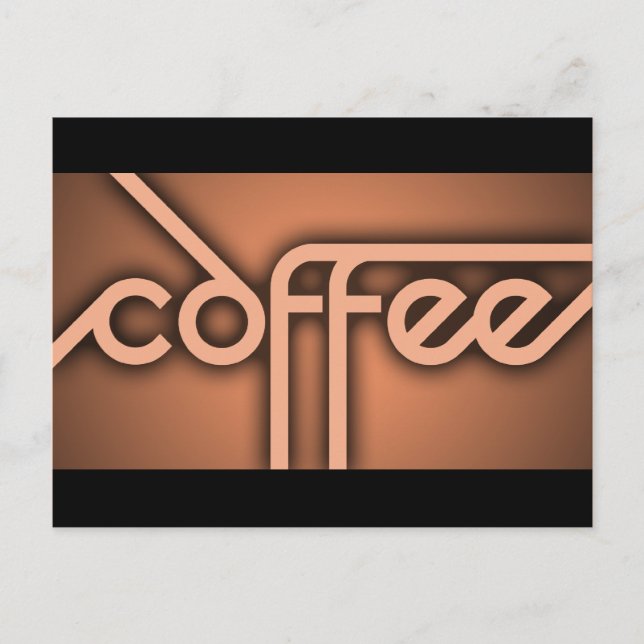 skuggKOFFEE Vykort (Framsida)