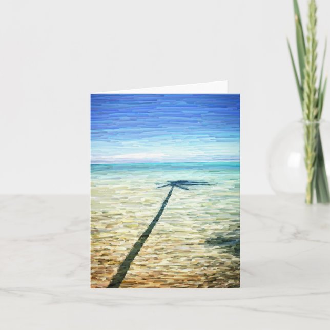 "Skuggkort för Handflatan" Kort (Framsida)