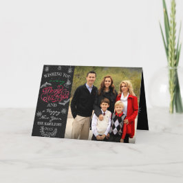 Skuggkort för julfotopapper helgkort