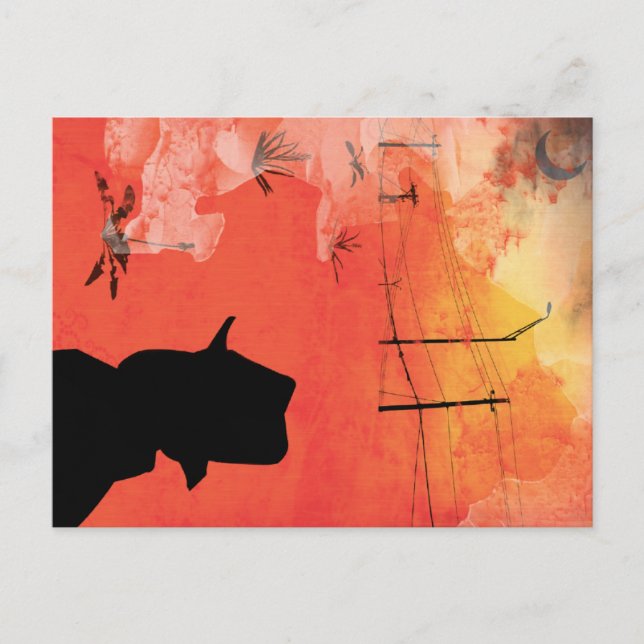 skuggman vykort (Framsida)