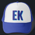 Skuggmonogram Strand Avskedspartypresenter Keps<br><div class="desc">Skuggmonogram Strand Avskedspartypresenter Lastbilshatt</div>