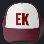 Skuggmonogram Strand Sällskapsfest Favourer Keps<br><div class="desc">Skuggmonogram Strand Sällskapsfest Favourer Lastbilshatt</div>