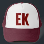 Skuggmonogram Strand Sällskapsfest för brud Favors Keps<br><div class="desc">Skuggmonogram Strand Sällskapsfest för brud Favors Lastbilshatt</div>