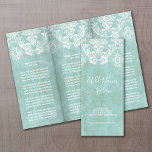 Skuggmönster för isblå Vintage med grungy Avslutar Reklamblad<br><div class="desc">En liten företagsdesign med ett område för företaget namn och kontaktinformation på framsidan. Det innehåller också en ställe på annonsens insida om att lägga till en listtjänst eller en pris lista. Den är inställd så att du kan vika broschyren när du får den. En vintage mönster med en rityta och...</div>