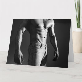 Skuggmuskler Hetten Guy Hälsning Card Kort