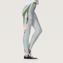 Skuggnaturen Blå himmel Fält Leggings