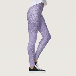 Skuggning av Lila glasform Leggings